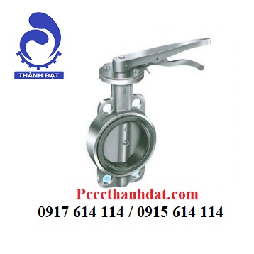 VAN BƯỚM TAY GẠT INOX