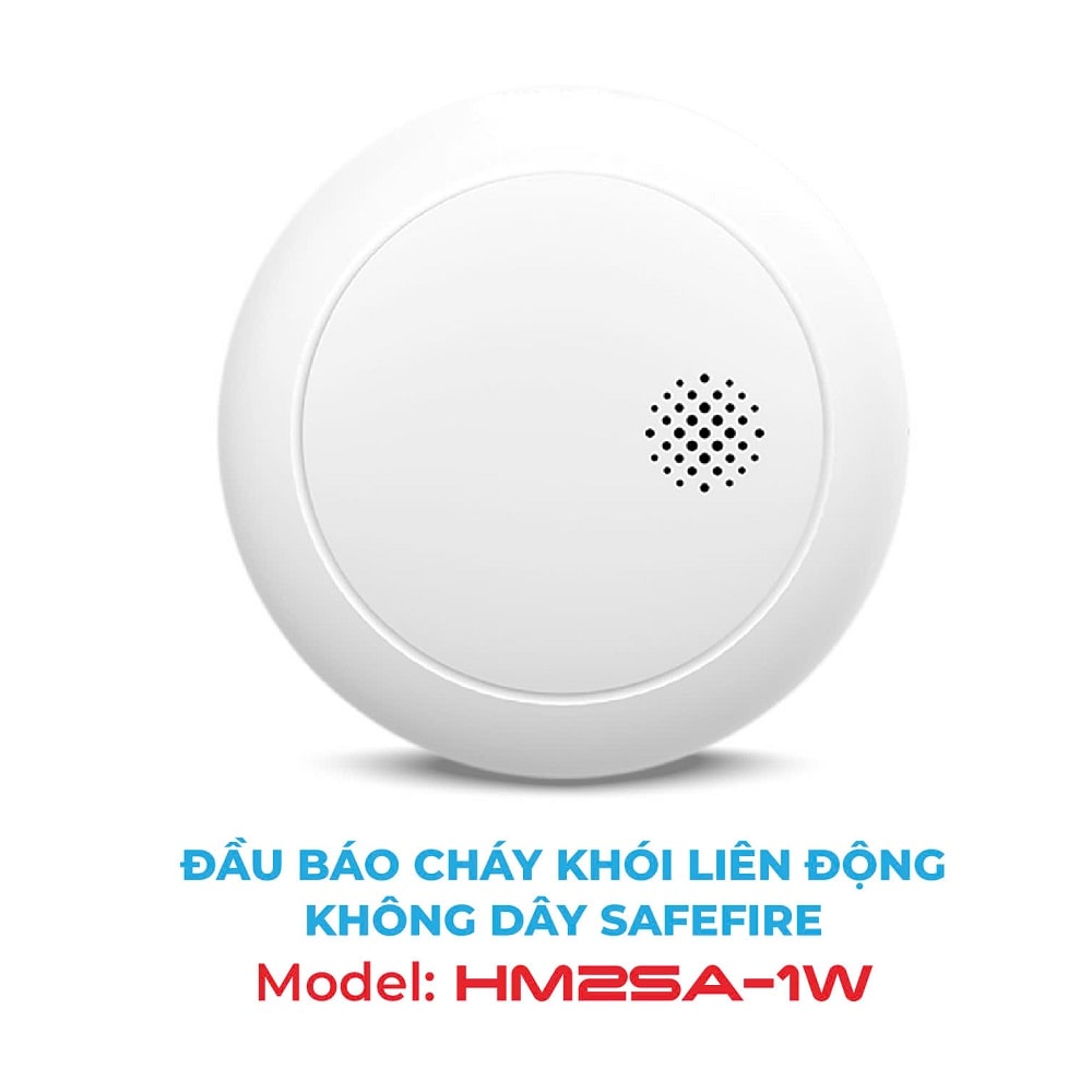 Đầu báo khói liên động không dây SafeFire HM2SA-1W