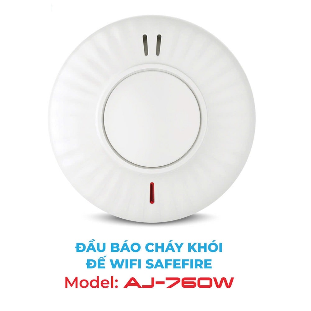 Đầu báo cháy khói liên động Wifi SafeFire AJ-760W