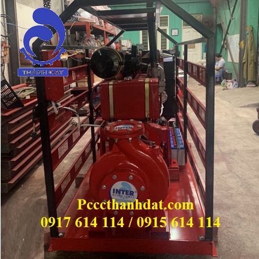 Máy bơm cứu hỏa Inter CA200-400 100HP